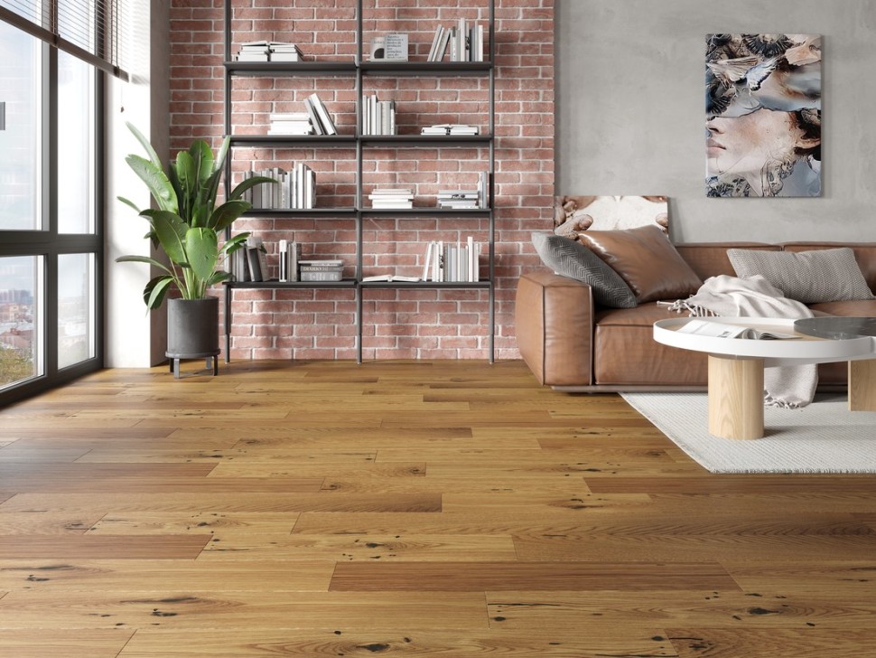 Инженерная доска Eppe Lerum LR1903 Дуб Amber