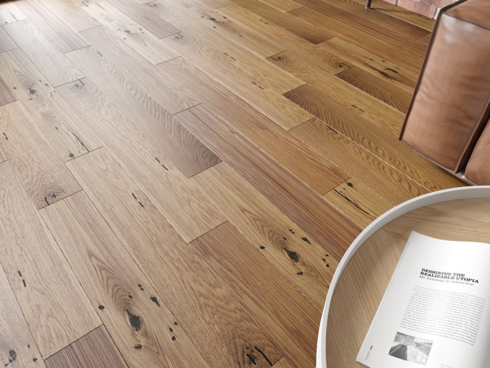 Инженерная доска Eppe Lerum LR1903 Дуб Amber