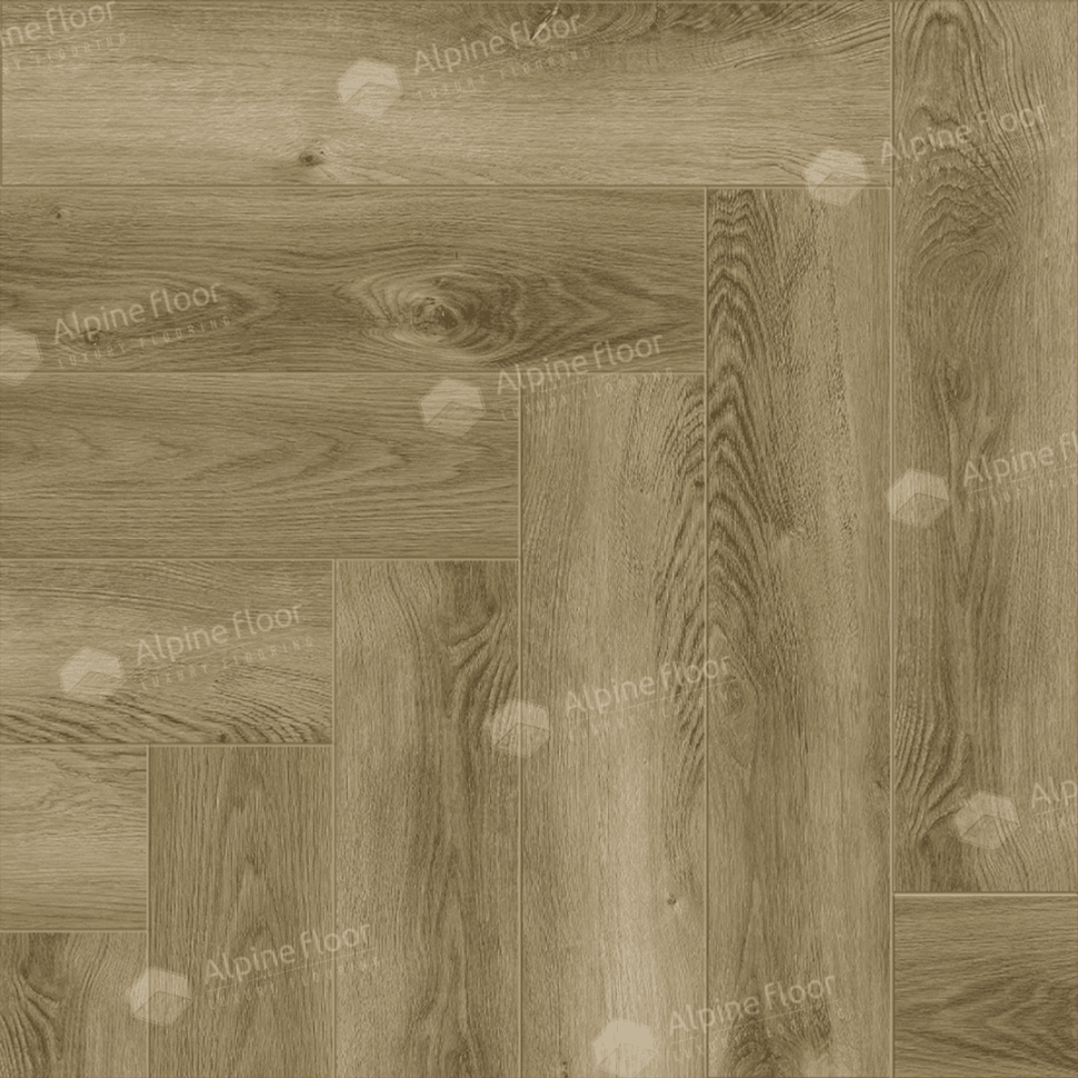 Кварц-винил Alpine floor Паркет LVT 16-34 Дуб Кастор
