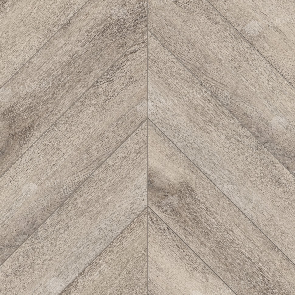 Кварц-винил Alpine floor Chevron LVT 20-8 Дуб Исида
