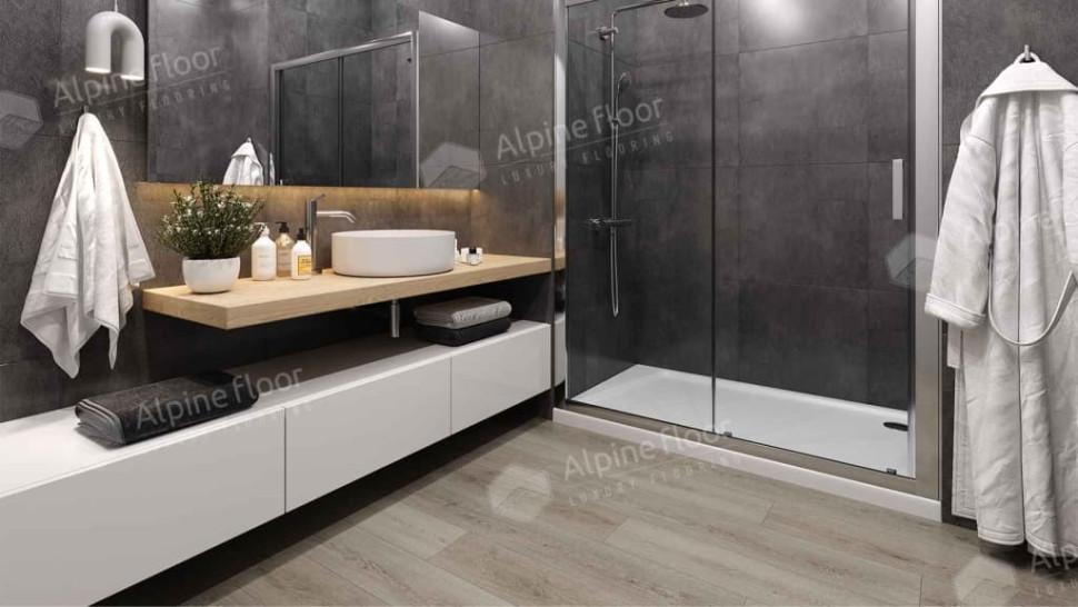 Кварц-винил Alpine floor Гранд секвойя LVT 11-2702 Мета