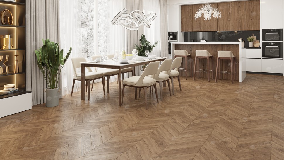 Кварц-винил Alpine floor Chevron LVT 20-10 Гевуина