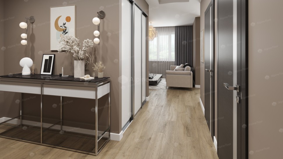 Кварц-винил Alpine floor Premium XL 7-13 Дуб Млечный