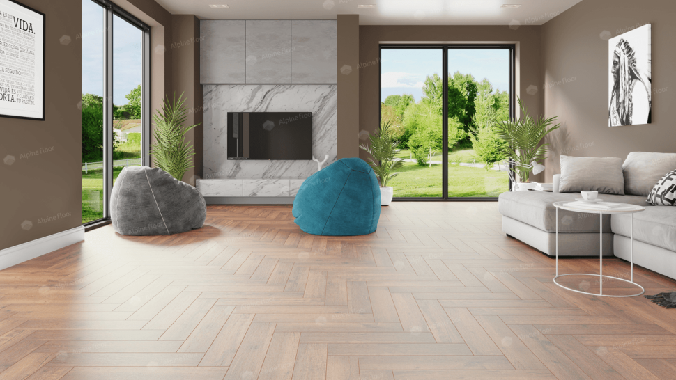 Кварц-винил Alpine floor Премиальный паркет (Parquet Premium) 19-2 Дуб Royal
