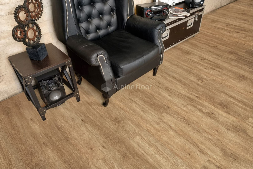 Кварц-винил Alpine floor Гранд Секвойя 3,5 мм (Grand Sequoia Light) 11-1001 Макадамия  