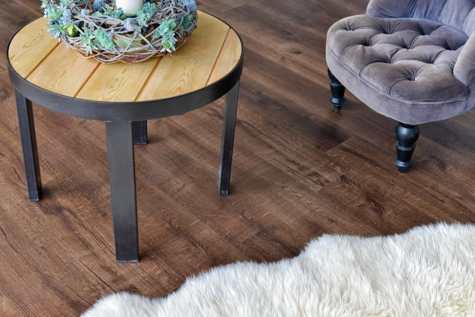 Кварц-винил Alpine floor Real Wood 2-2 Дуб Мокка