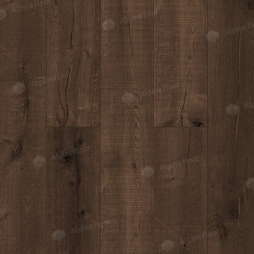 Кварц-винил Alpine floor Real Wood 2-2 Дуб Мокка