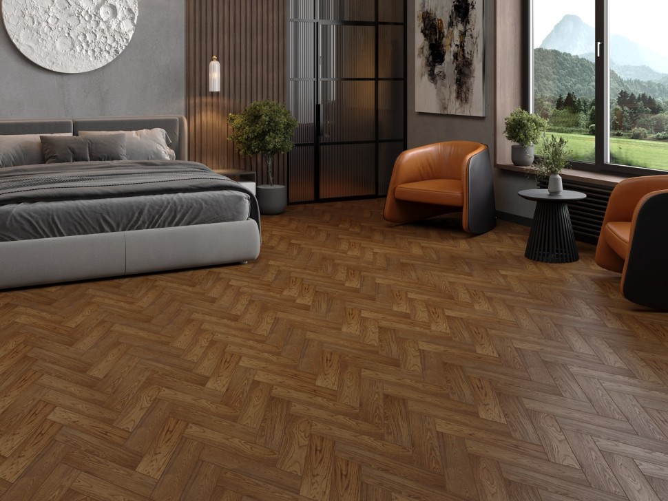 Инженерная доска Eppe Adelso Итальянская Елка AD1405 Дуб Walnut