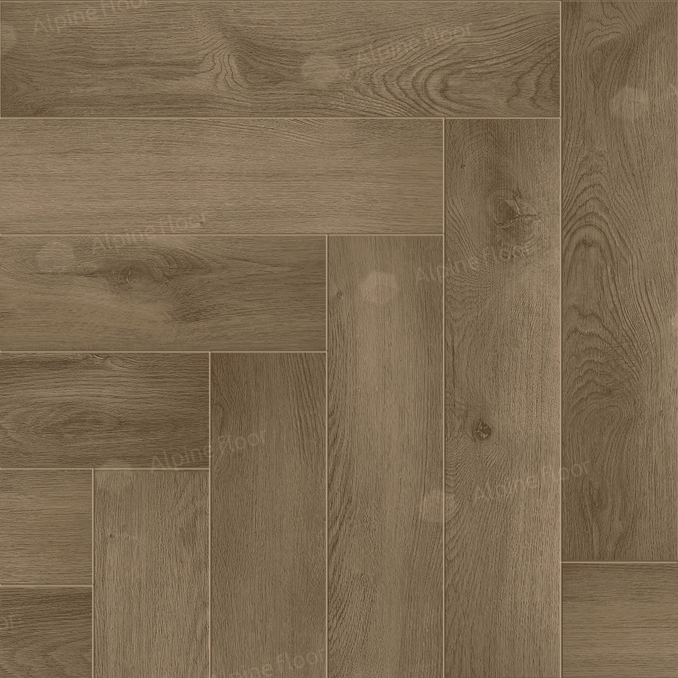 Кварц-винил Alpine floor Премиальный паркет (Parquet Premium) 19-7 Дуб насыщенный