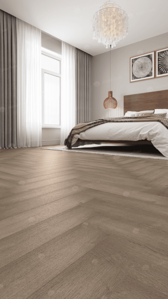 Кварц-винил Alpine floor Премиальный паркет (Parquet Premium) 19-7 Дуб насыщенный