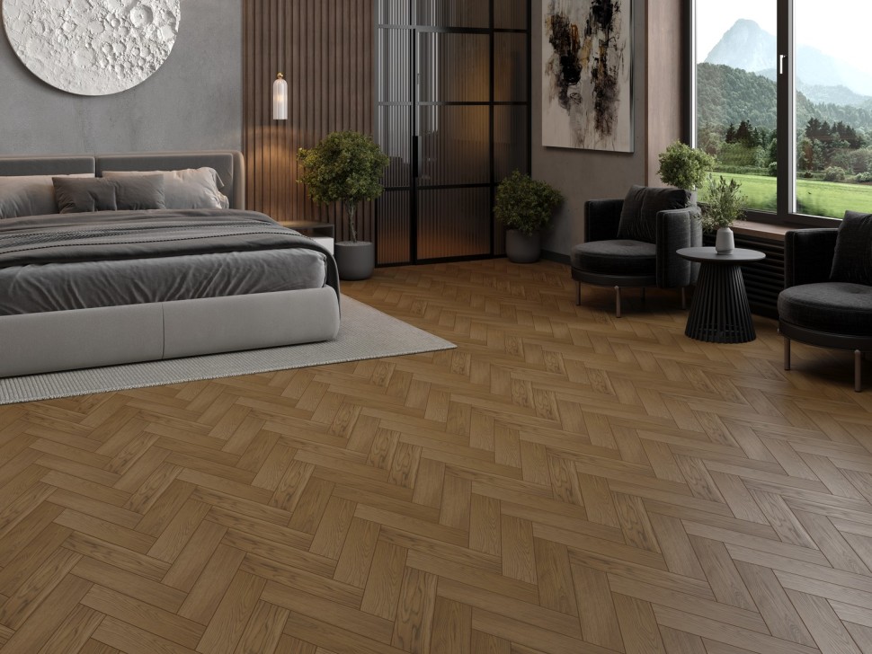 Инженерная доска Eppe Adelso Итальянская Елка AD1406 Дуб Mocco