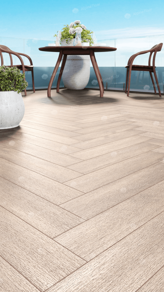 Кварц-винил Alpine floor Премиальный паркет (Parquet Premium) 19-10 Макадамия