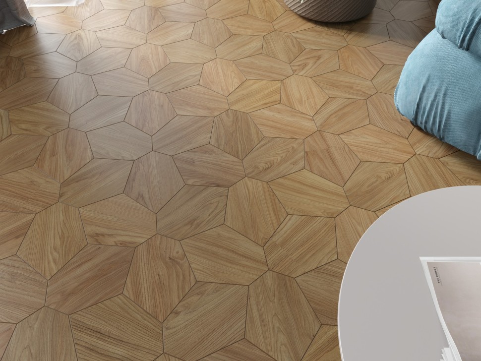 Инженерная доска Eppe Adelso Геометрический паркет AD1407 Дуб Chic