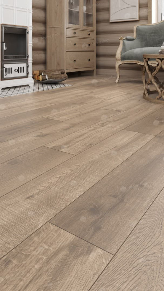 Кварц-винил Alpine floor Real Wood 2-5 Дуб натуральный