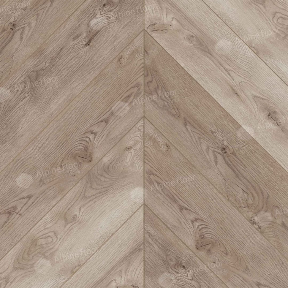 Кварц-винил Alpine floor Шеврон 18-21 Гикори