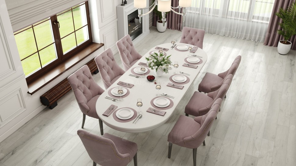 Кварц-винил Alpine floor Premium XL 7-17 Дуб Слоновая кость