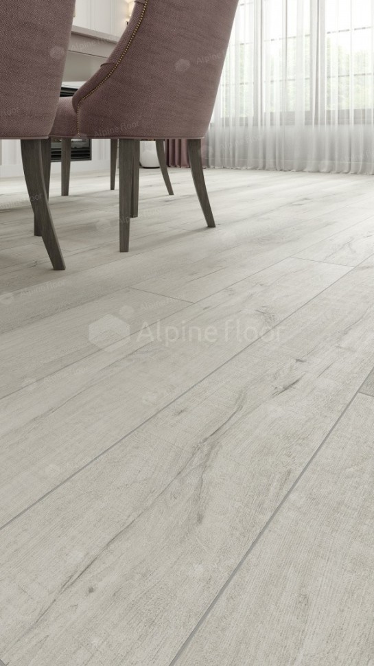 Кварц-винил Alpine floor Premium XL 7-17 Дуб Слоновая кость