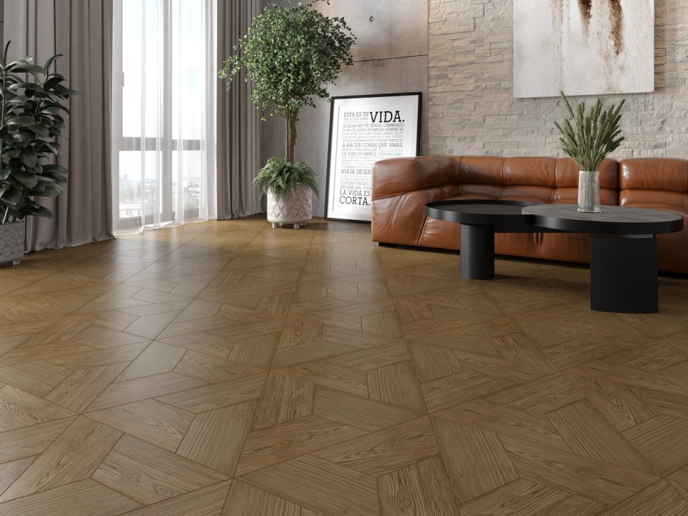 Инженерная доска Eppe Adelso Геометрический паркет AD1408 Дуб Rise