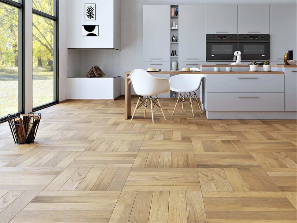 Инженерная доска Gran Parte Грано Английская ёлка