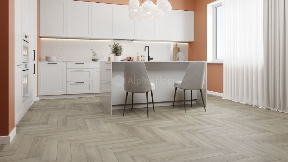 Кварц-винил Alpine floor Parquet light 13-1 Дуб Фантазия