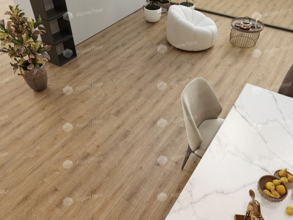 Кварц-винил Alpine floor Соло Плюс (Solo Plus) 14-301 Ларгетто