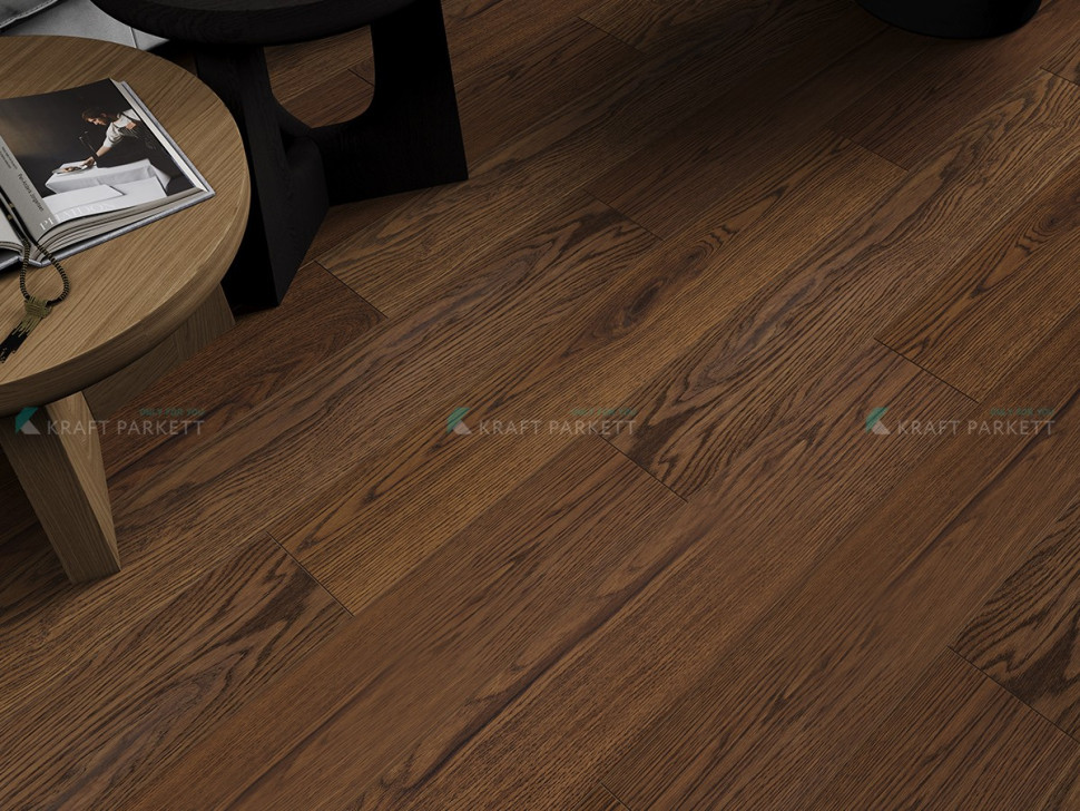 Инженерная доска Kraft Parkett 309/165 Дуб Натур лак 