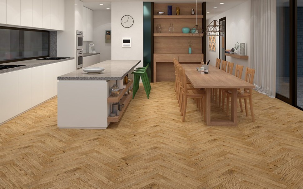 Инженерная доска Gran Parte Табако Английская ёлка