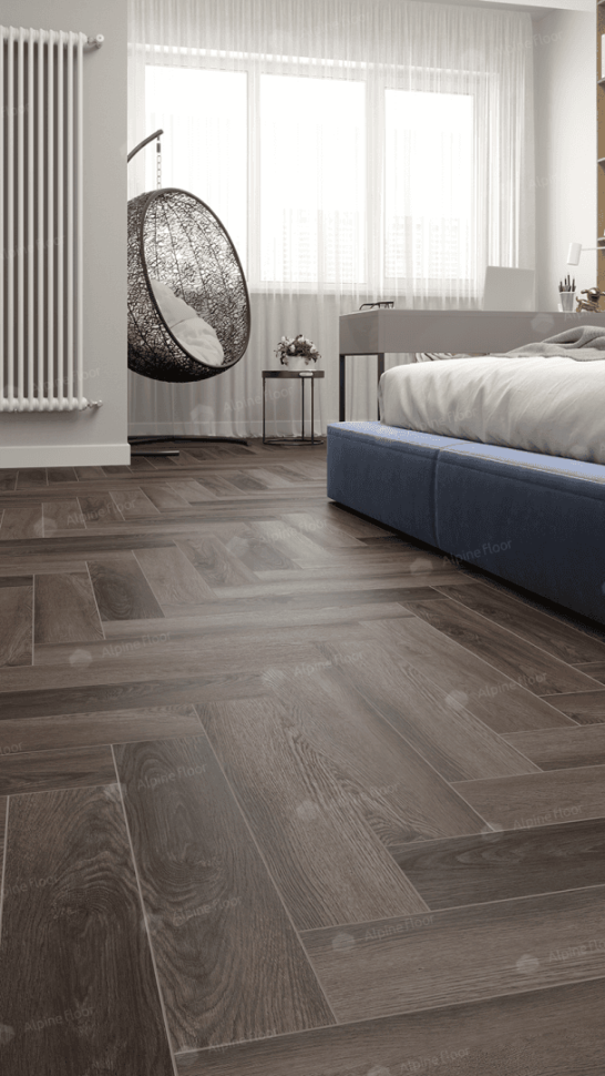 Кварц-винил Alpine floor Премиальный паркет (Parquet Premium) 19-16 Фафнир