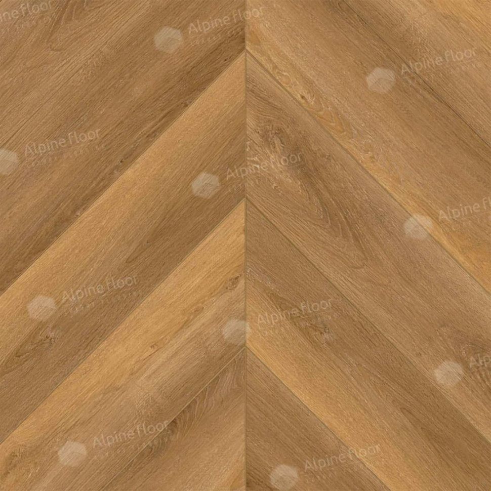 Кварц-винил Alpine floor Шеврон 18-18 Баварский лес