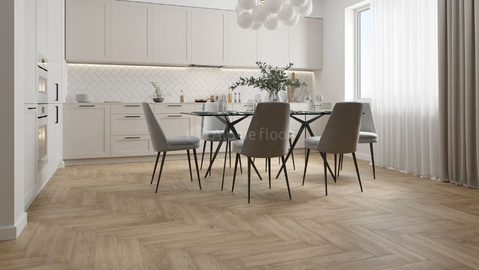 Кварц-винил Alpine floor Parquet light 13-3 Дуб Ваниль Селект