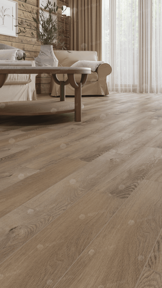 Кварц-винил Alpine floor Премиальный паркет (Parquet Premium) 19-17 Дуб Природный Изысканный