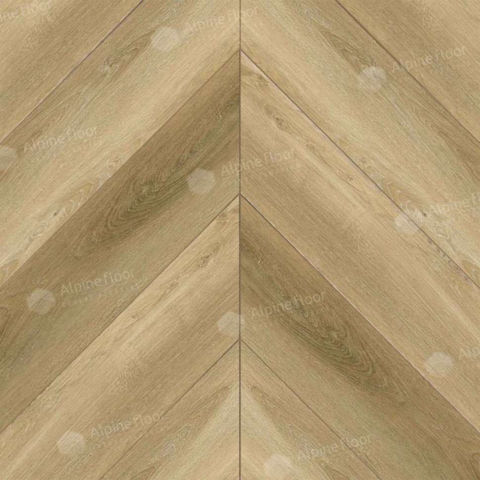 Кварц-винил Alpine floor Шеврон 18-17 Изящный