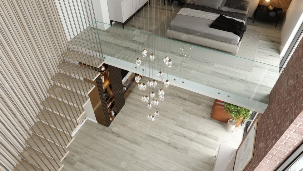 Кварц-винил Alpine floor Premium XL 7-22 Дуб Серебряный