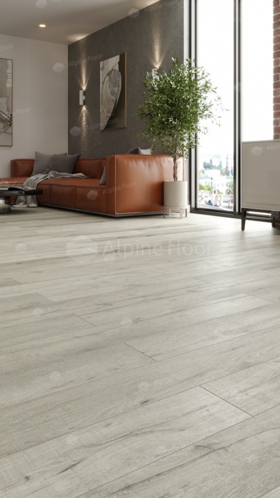 Кварц-винил Alpine floor Premium XL 7-22 Дуб Серебряный