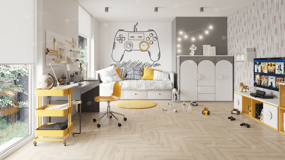 Кварц-винил Alpine floor Премиальный паркет (Parquet Premium) 19-20 Дуб Медия