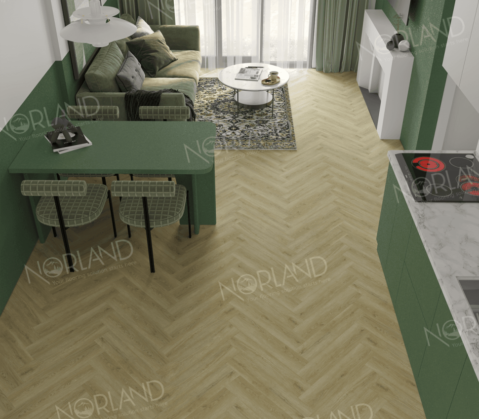 Кварц-винил Norland Северный уют (Lagom Parquet) 1033-06 Нежный