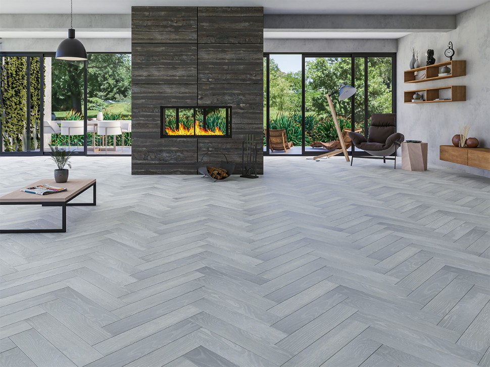 Инженерная доска Gran Parte Желато Английская ёлка 