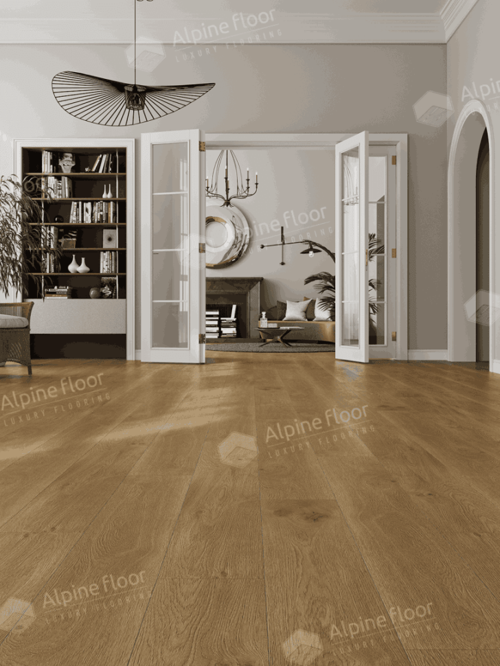 Кварц-винил Alpine floor Premium12 24-3 Дуб Эталон