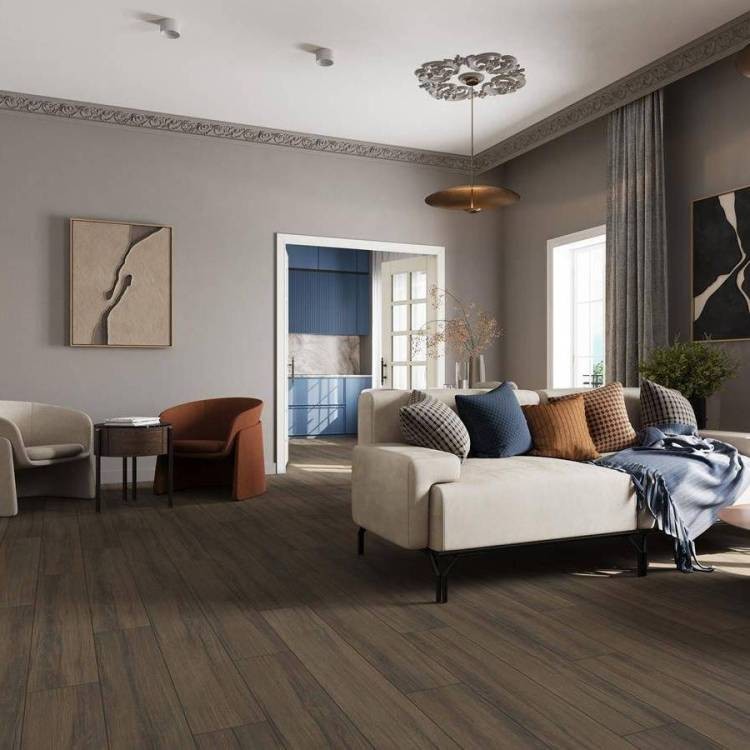 Ламинат Eversense Classic EL1044 Дуб Тичино браун