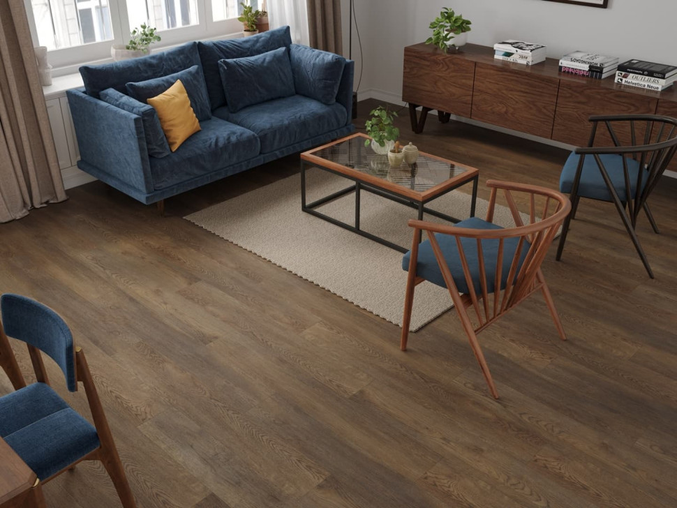 Кварц-винил Alpine floor Гармоничные линии 3-45 Дуб Гоен