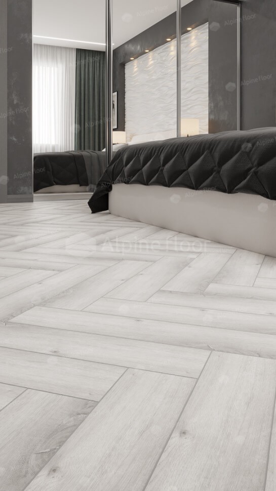 Кварц-винил Alpine floor Parquet light 13-12 Дуб Альхена