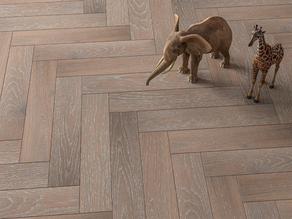 Инженерная доска Gran Parte Парма Английская ёлка 