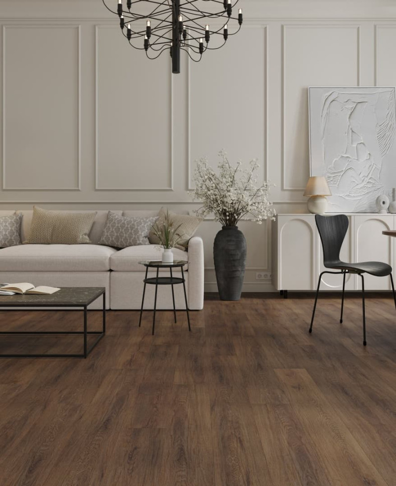 Кварц-винил Alpine floor Гармоничные линии 3-40 Дуб Казимир
