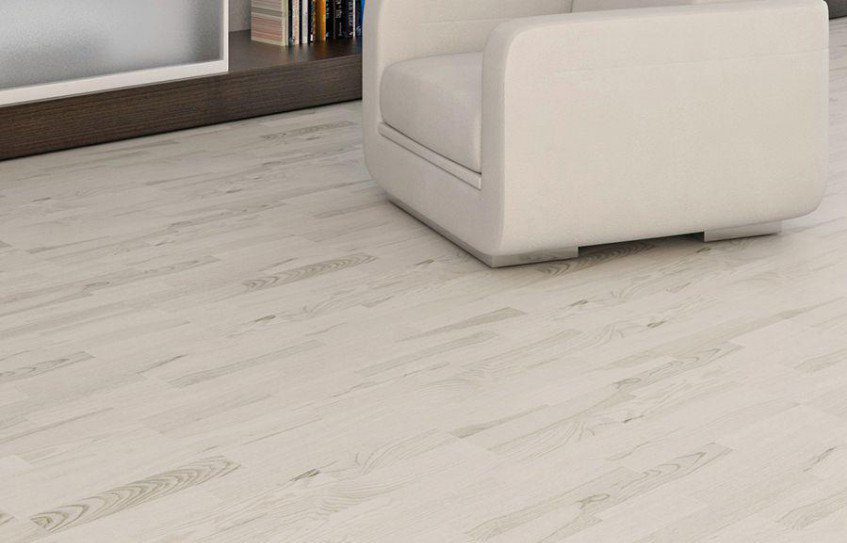 Пробковые полы Corkstyle Wood P06113 Esche Weiss