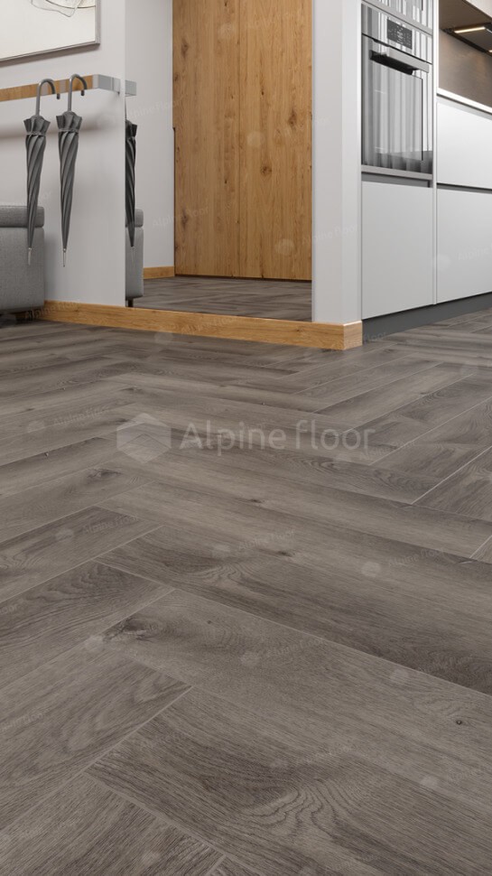 Кварц-винил Alpine floor Parquet light 13-13 Дуб Мерга