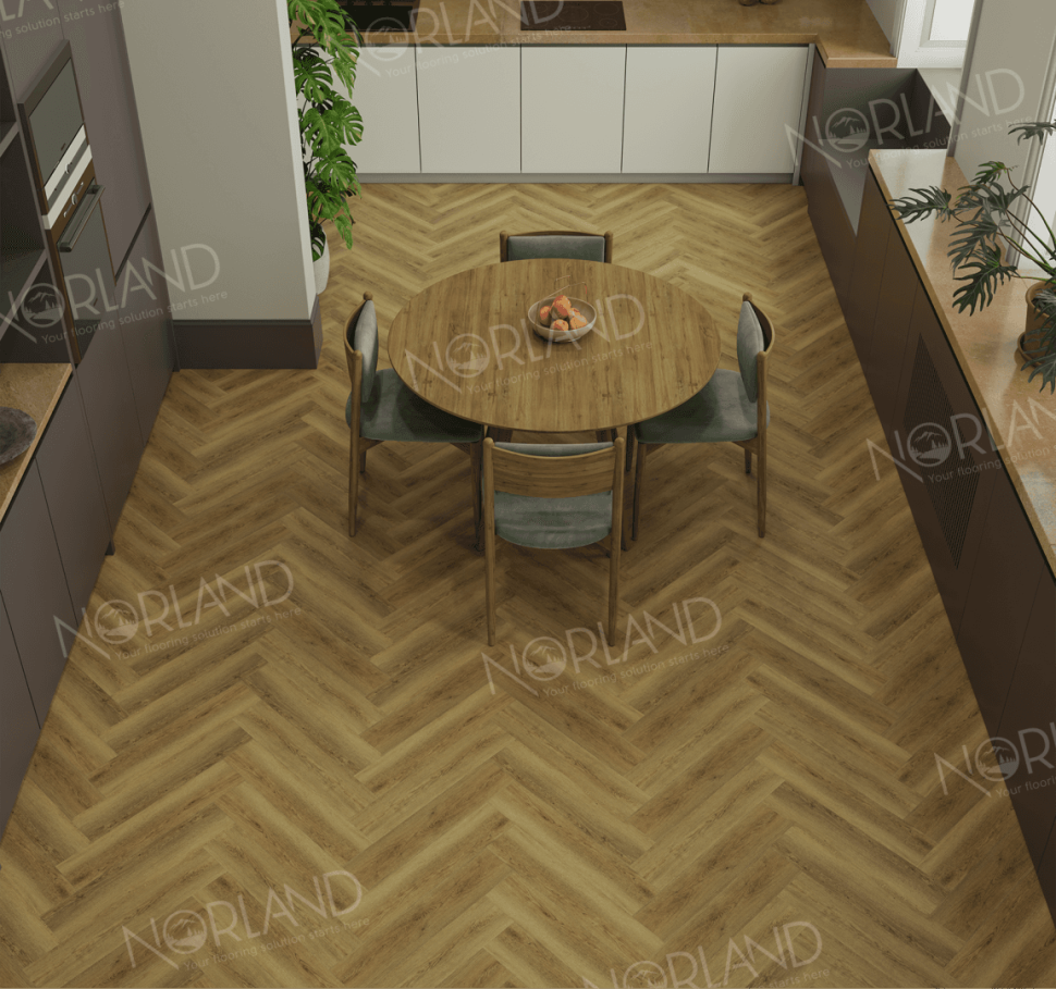 Кварц-винил Norland Северный уют LVT (Lagom Parquet LVT) 1034-11 Благородный