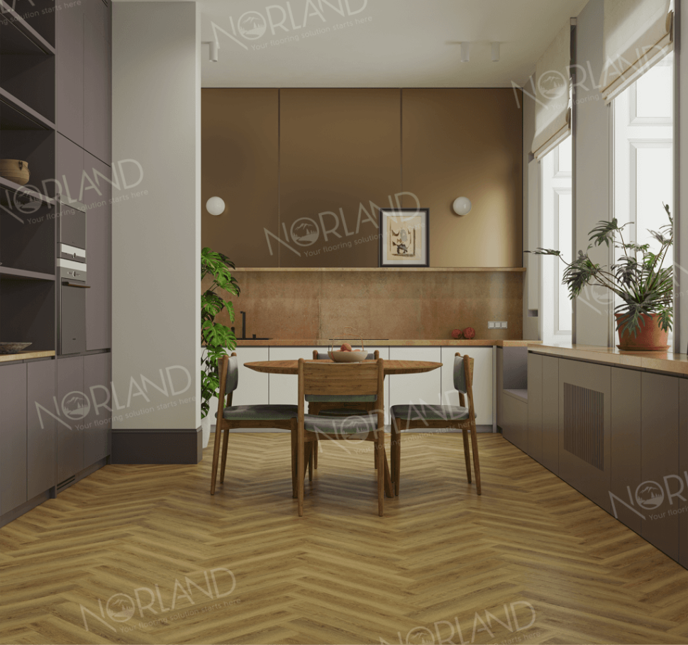 Кварц-винил Norland Северный уют LVT (Lagom Parquet LVT) 1034-11 Благородный