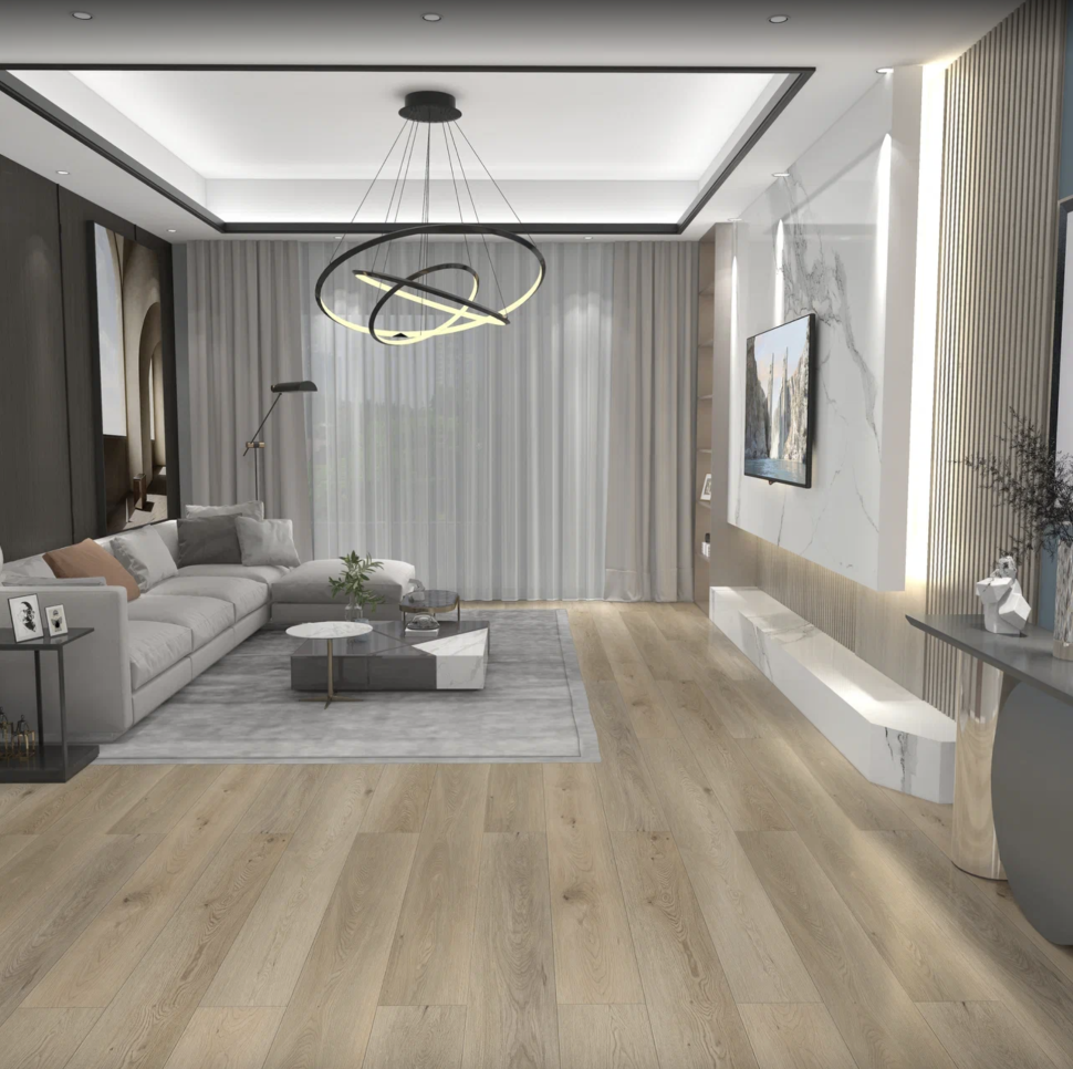 Кварц-винил FloorBee Optima 1813 Дуб Бенжамин 