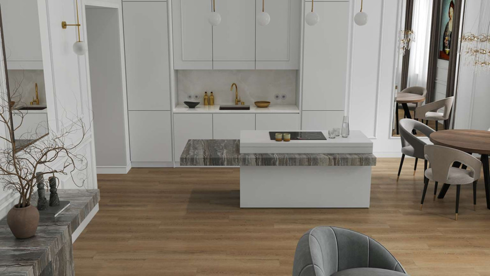 Кварц-винил Alpine floor Ультра 5-42 Дуб Фридрих
