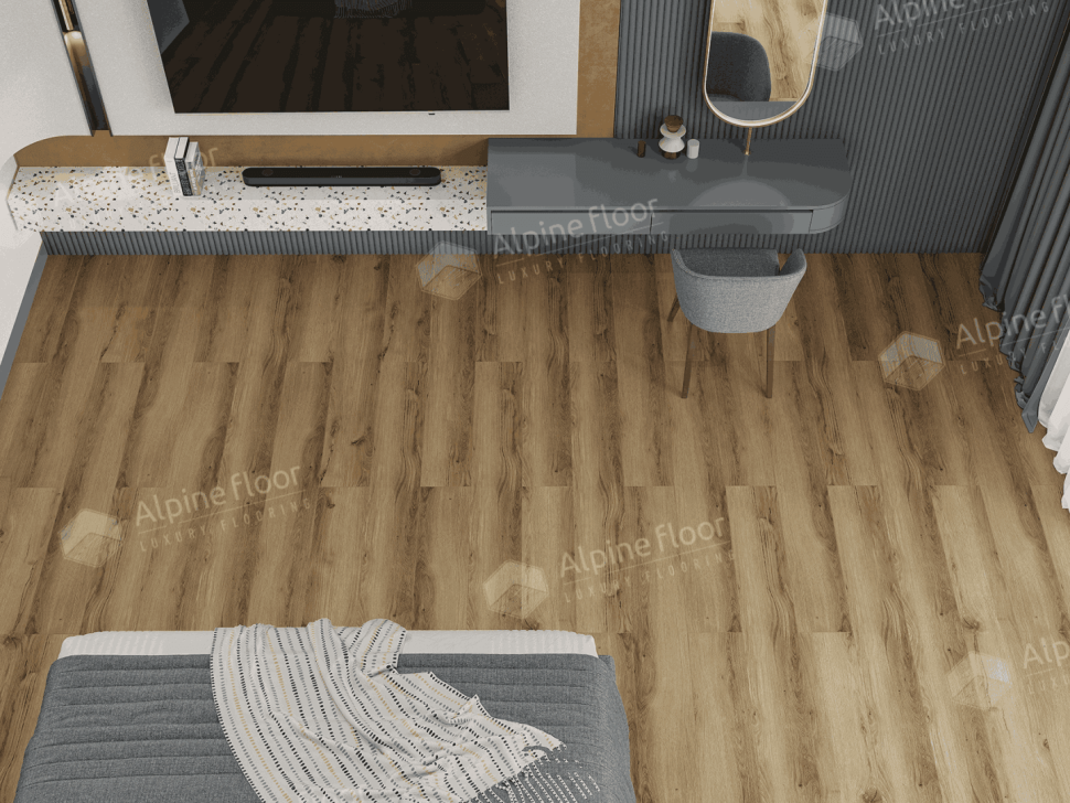 Кварц-винил Alpine floor Premium12 24-8 Дуб Эскейп